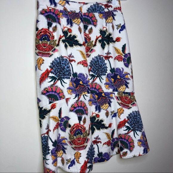 J. Crew Floral Paisley Midi Skirt - Picture 3 of 15